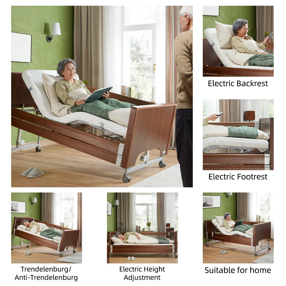 Electric Adjustable Patient Patient Care Bed