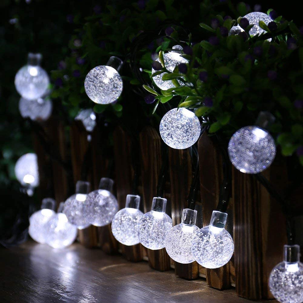 Solar Crystal Waterproof Fairy Outdoor Lights