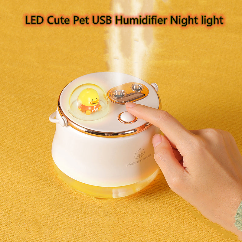 LED Cute Pet USB Aromatherapy Humidifier