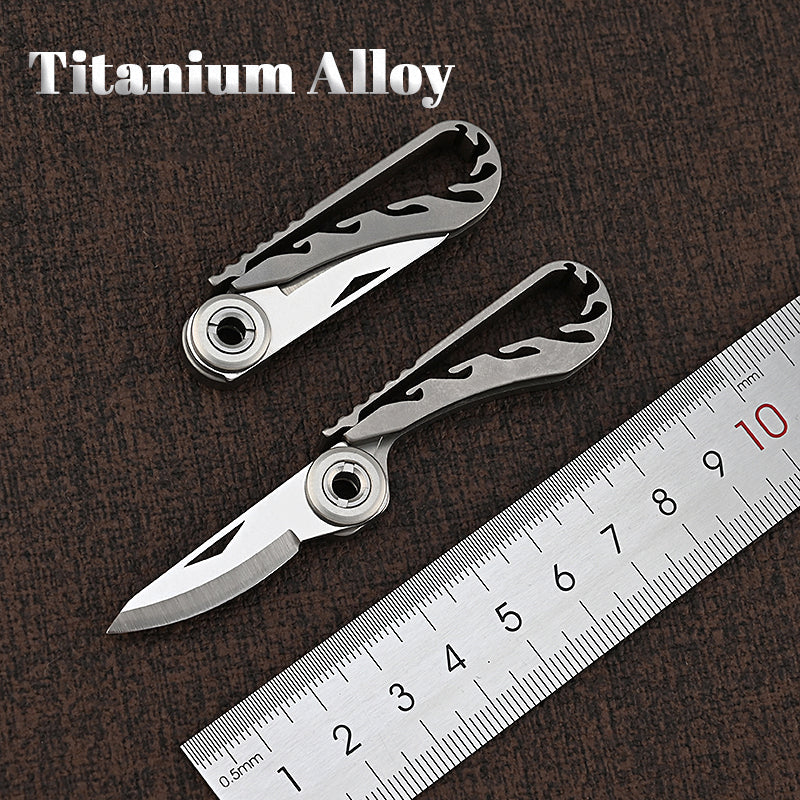 Titanium Foldable Pocket Keychain