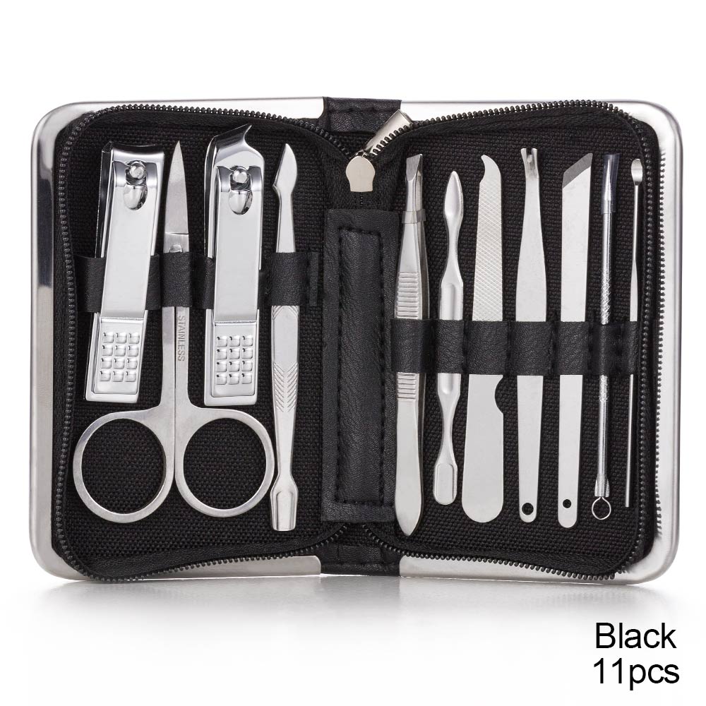 Easy Carry All-in-One Stainless Steel Manicure Set