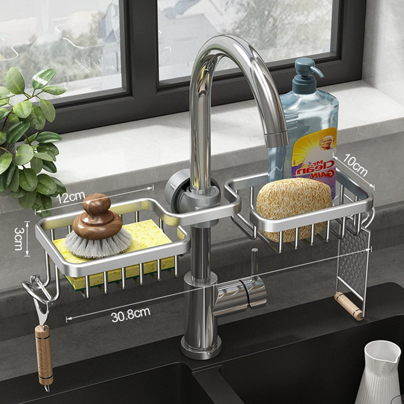 Kitchen Organizer Sink Drain Rack