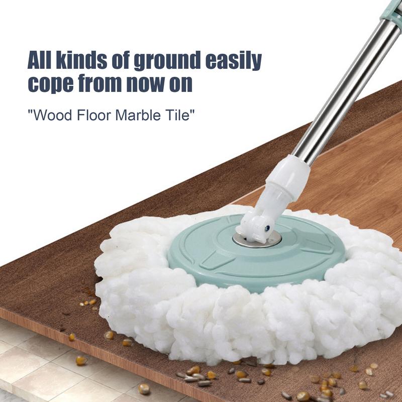 Automatic Spin Easy-Wring Mop Set