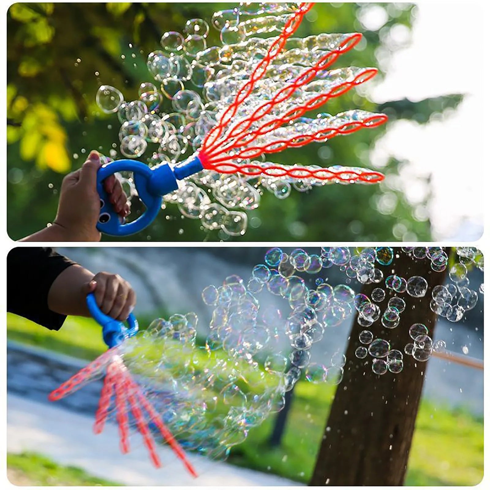 Smiley Face Fun Five-Claw Bubble Maker