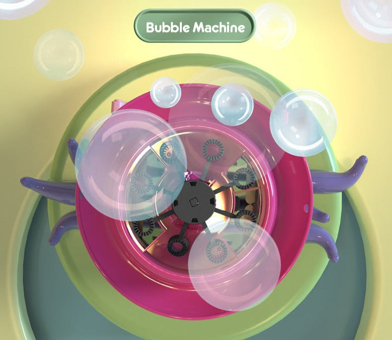 Octopus Automatic Bubble Blower Machine Toy