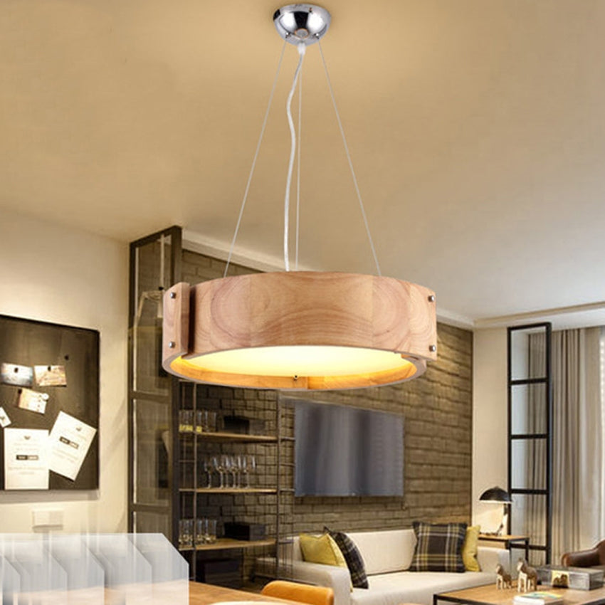 Nordic Wooden Luxury Select LED Pendant Light