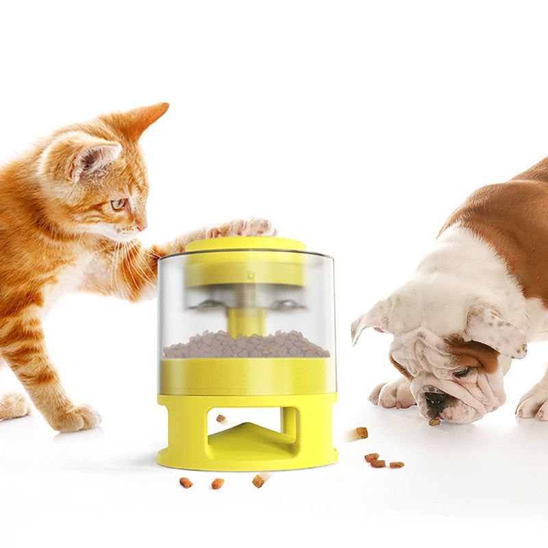 Interactive Pet Press Feeder Toy