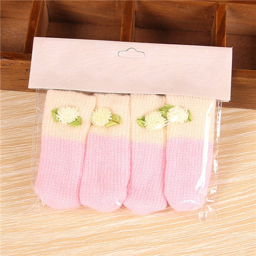 4Pcs Non-Slip Cat Paw Furniture Leg Covers