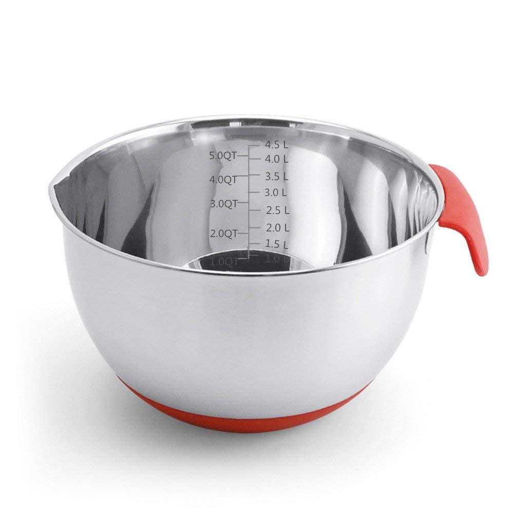 Non-Slip Multifunctional Grater Mixing Bowls