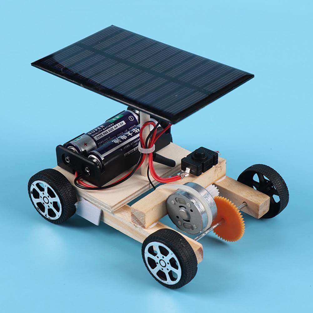 DIY Creative Children Solar Car Kit