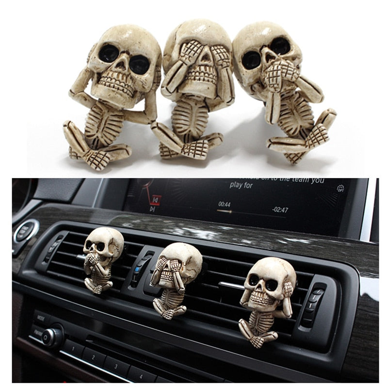 Evil Skull Car Vent Decoration