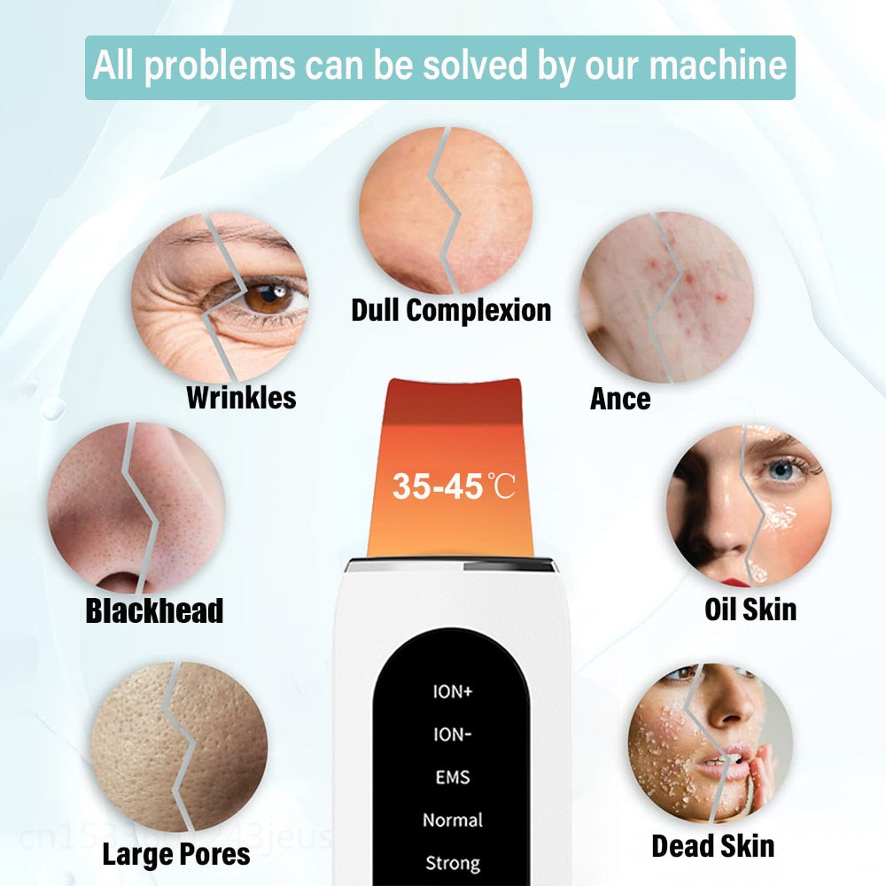 Deep Face Cleaning Ultrasonic Facial Cleanser