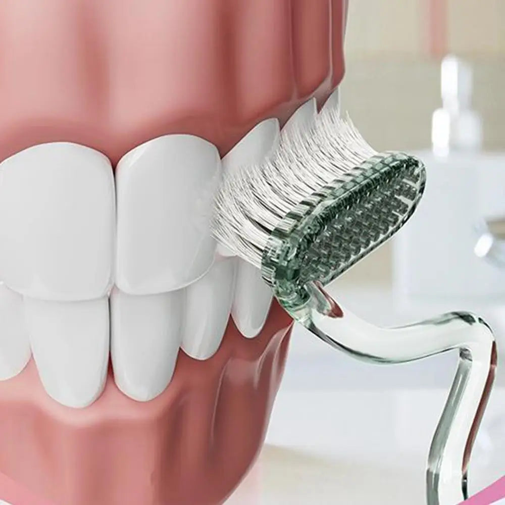 S-Shape Soft Bristled Vertical Toothbrush