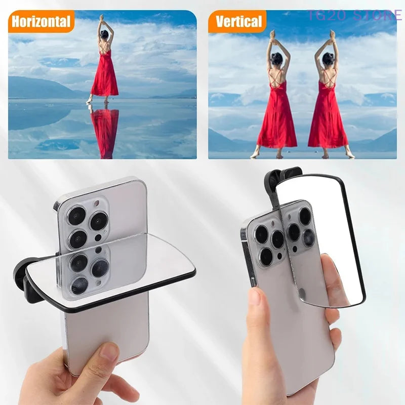 Phone Camera Mirror Reflection Effect Clip Kit