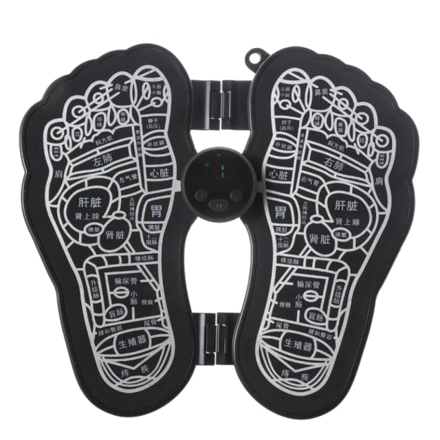 Foldable Electric Foot Stimulator Massager Mat