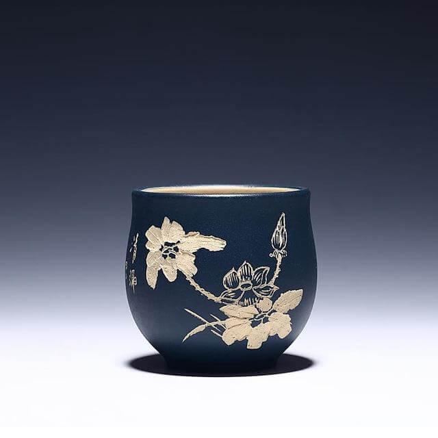 Handmade Landscape Pattern Chinese Tea Cup