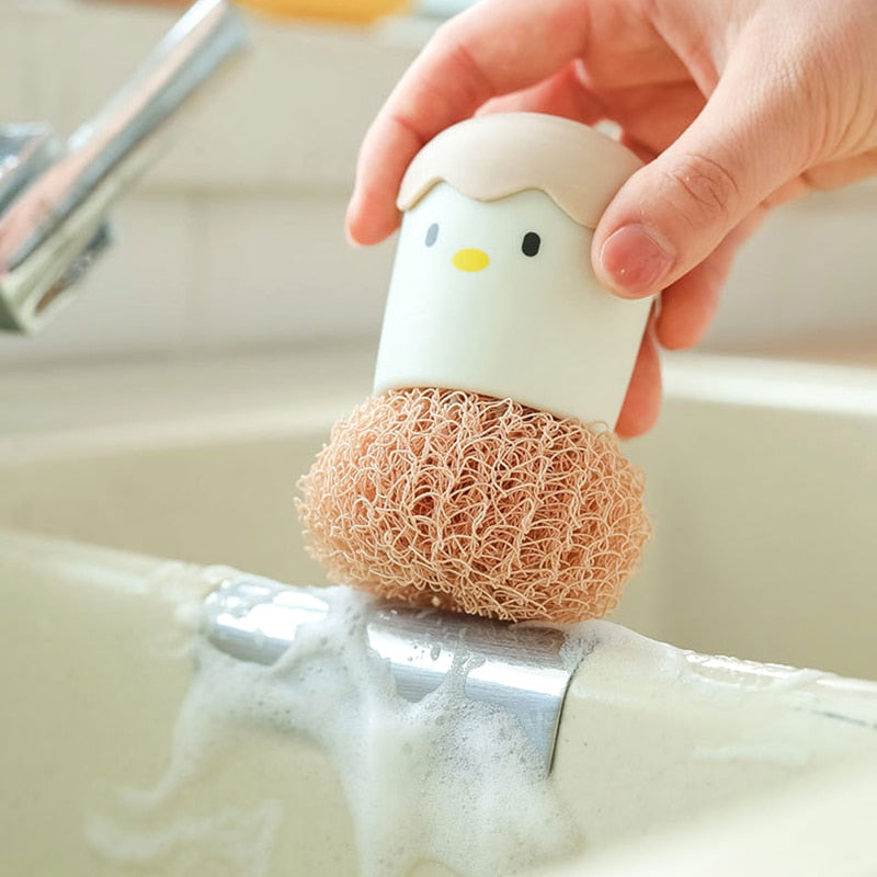 Surprise Egg Kitchen Cleaning Brush