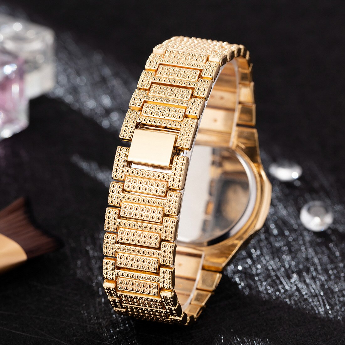 Luxury Crystal Women Watch Jewelry Gift Set