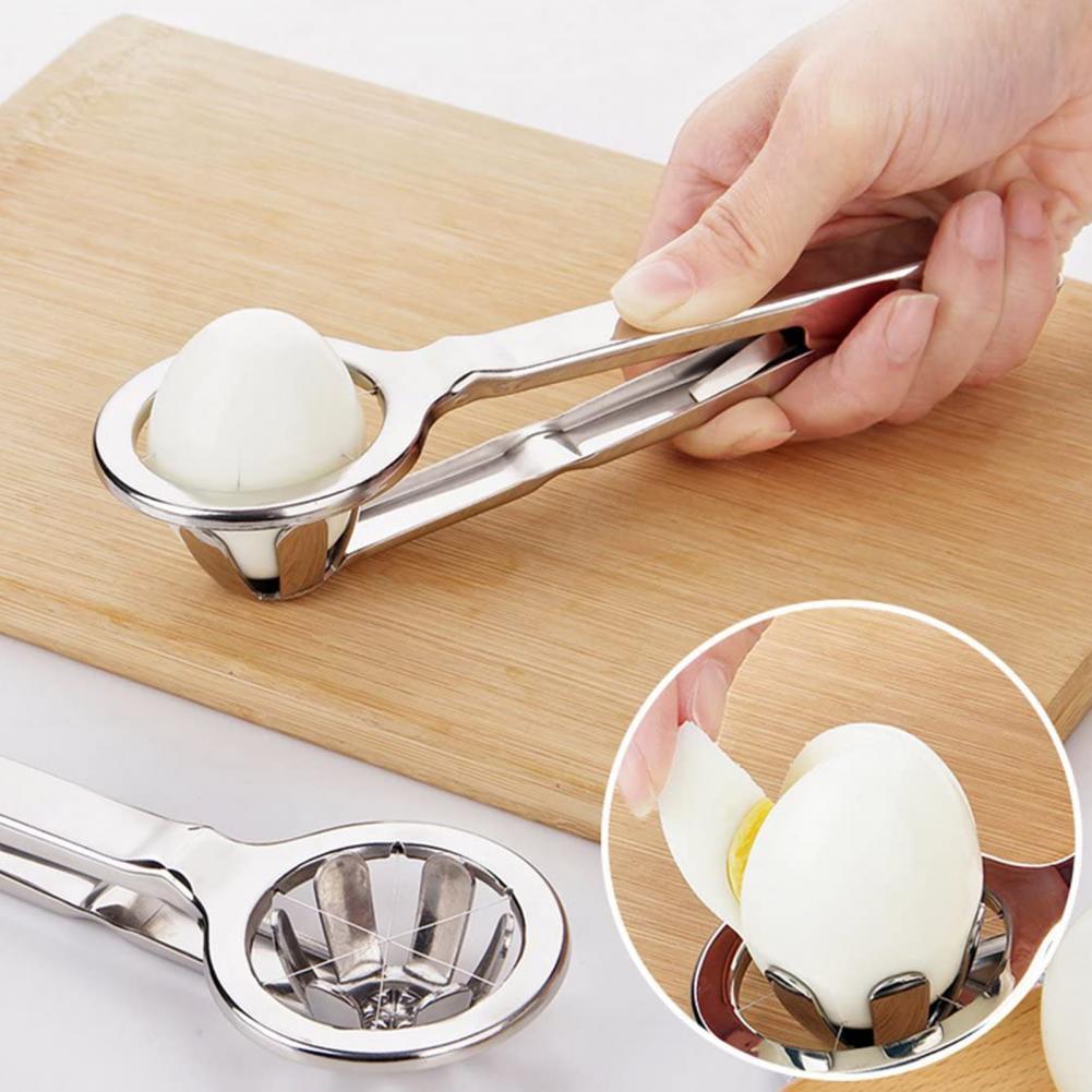 Stainless Steel Easy Egg Slicer Tool