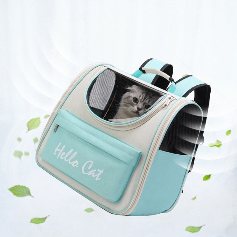 Breathable Transparent Pet Cat Carrier Bag