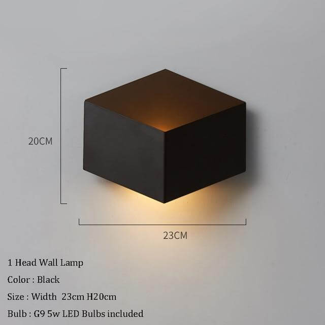 Creative Modern Geometric LED Wall Light