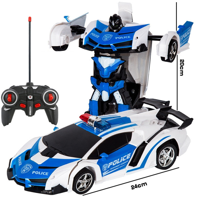 2in1 Robo Racer Transforming RC Car Toy