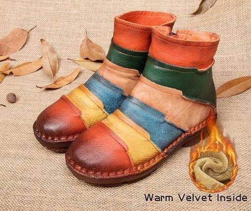 Retro Handmade Women Boots