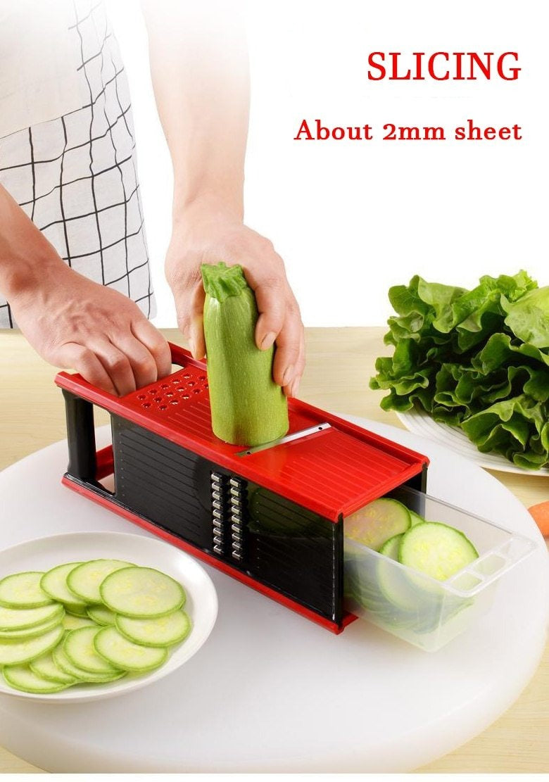 Multifunctional Four-sided Vegetable Grater Slicer