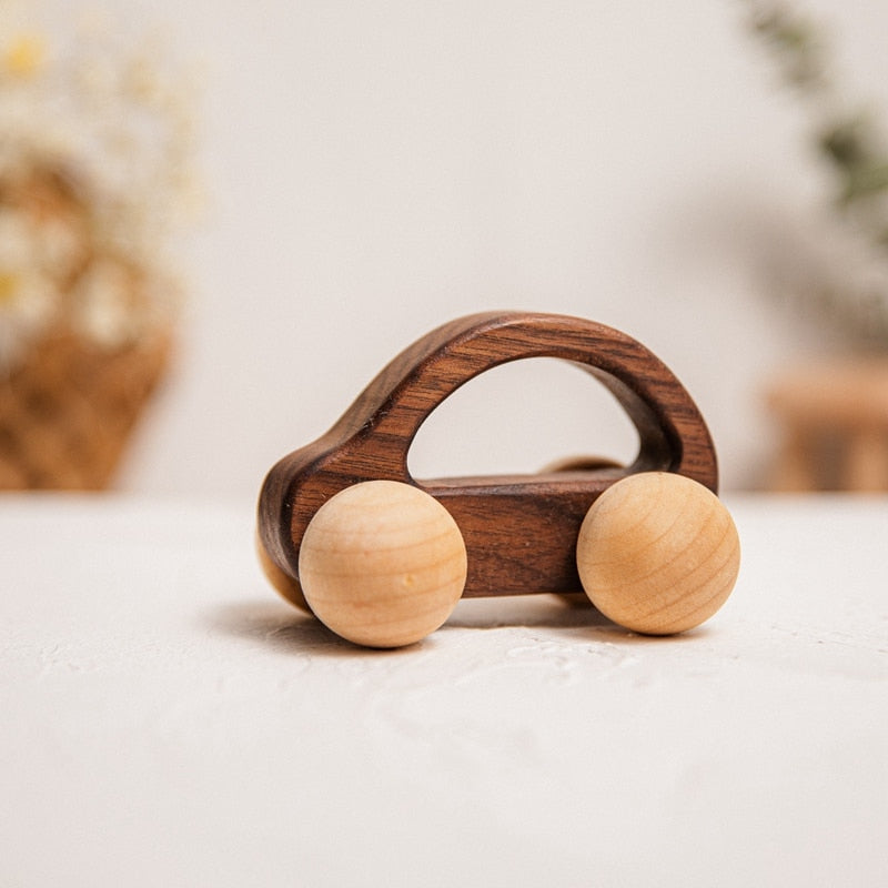 Nordic Style Minimal Wooden Car