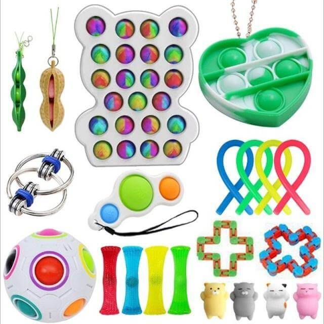 Anti Stress Fidget Hand Toy Set