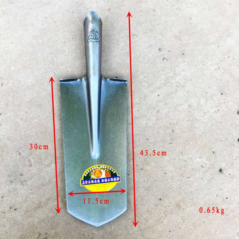 Heavy-Duty Agricultural Multipurpose Manganese Steel Shovel