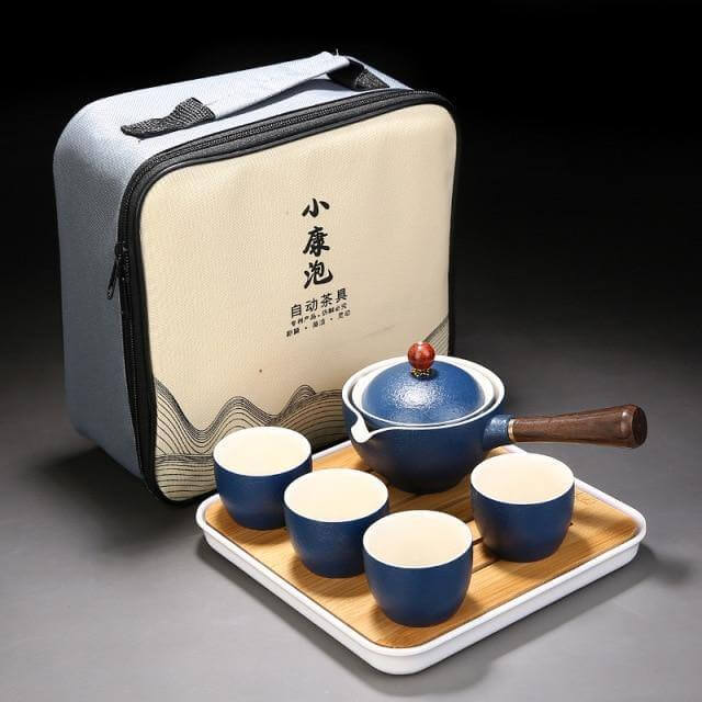 Unique Ceramic Moving Teapot Filter Set