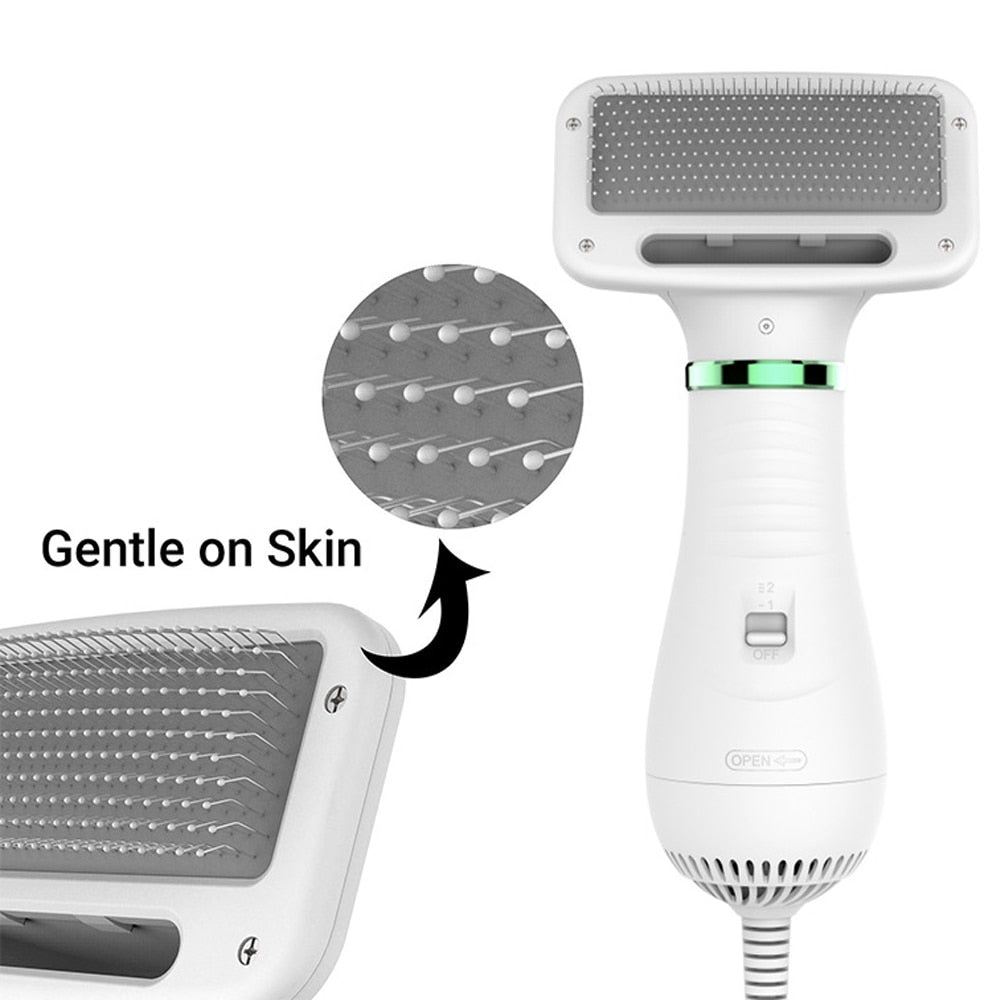 2in1 Portable Adjustable Smart Pet Hair Dryer