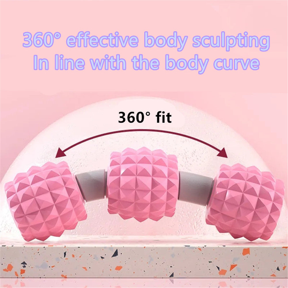 Multi-Wheel Relaxer Leg Clamp Massager