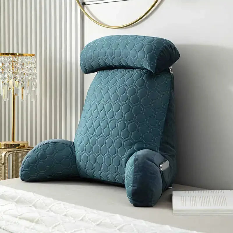 Ultra Cool Latex Washable Comfy Reading Back Pillow