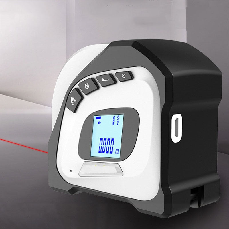 Digital Laser Rangefinder Measure Tape