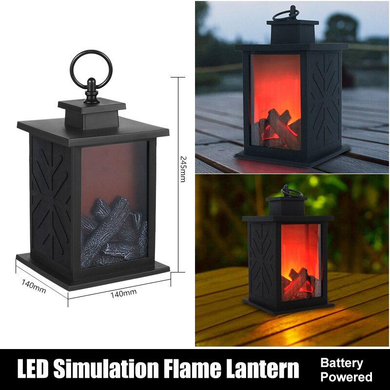 Inferno Portable Fireplace Night Lamp