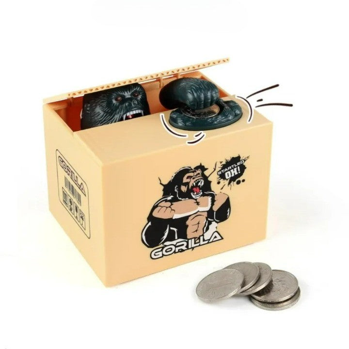 Automatic Scary Monster Hand Coin Box