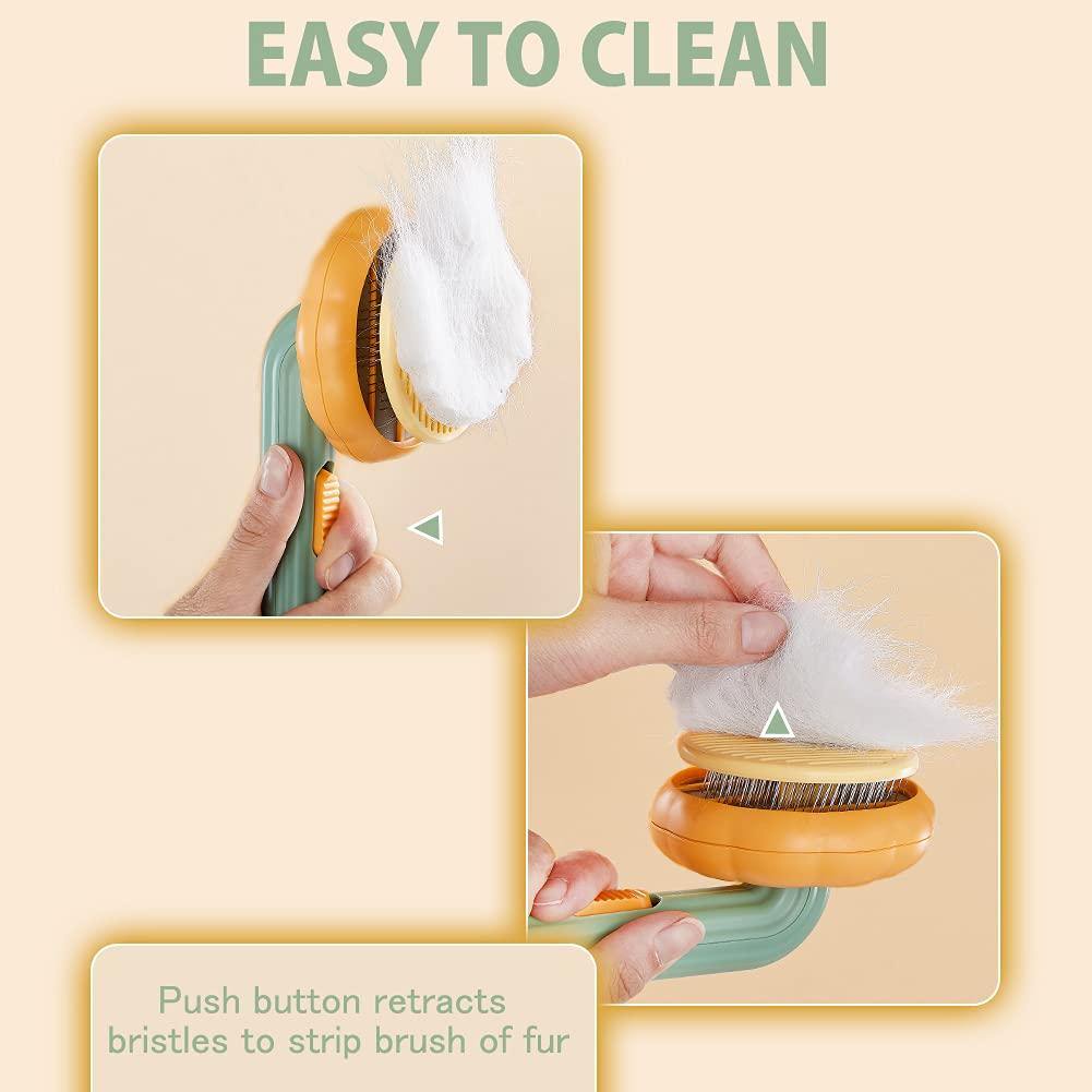 Pet Self Cleaning Hair Brush