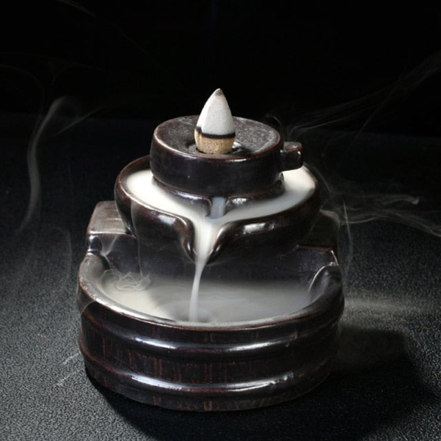 Ceramic Creative Waterfall Incense Burner