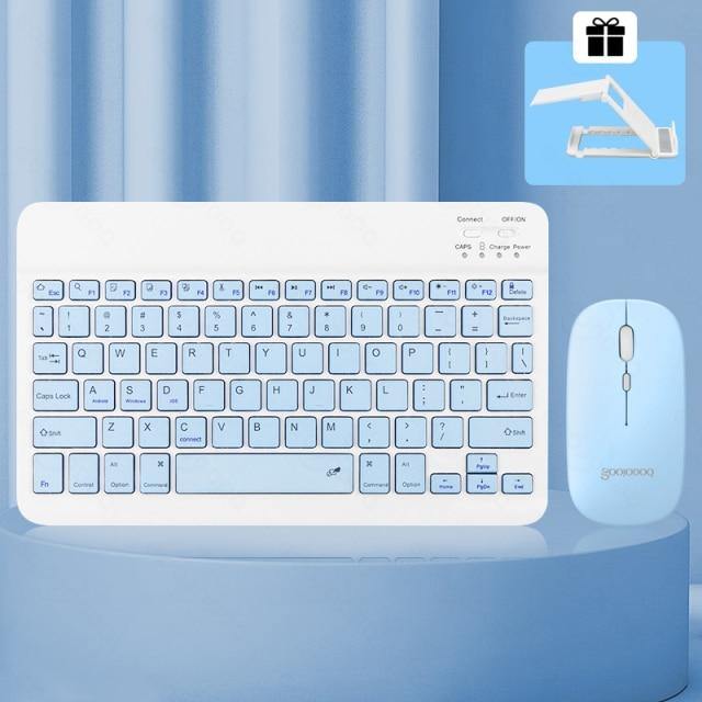 Bluetooth Mini Thin Keyboard Mouse Set