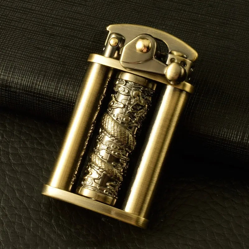 Eco Flame Vintage Brass Kerosene Lighter