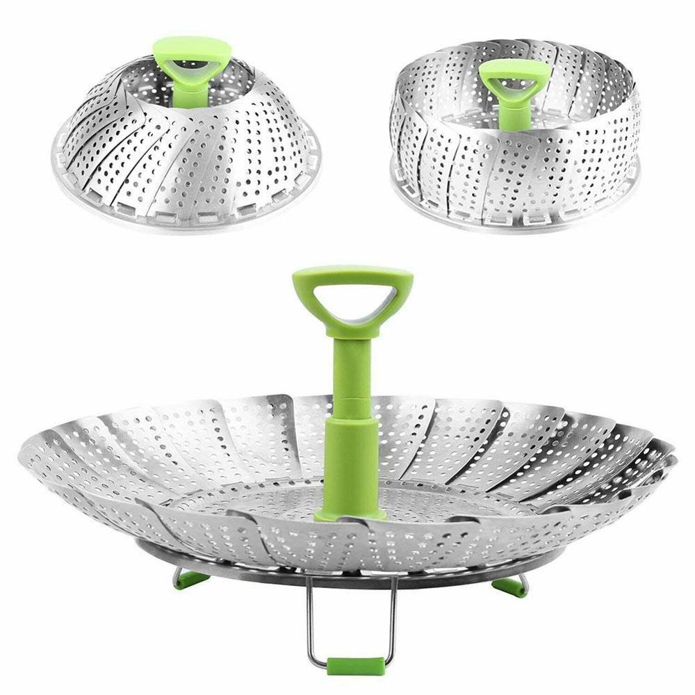 Stainless Steel Foldable Steamer Basket