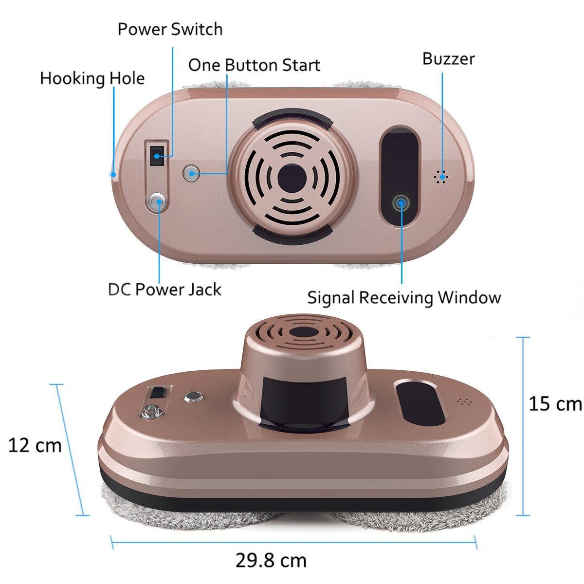 Remote Control Vacuum Window Cleaner Robot