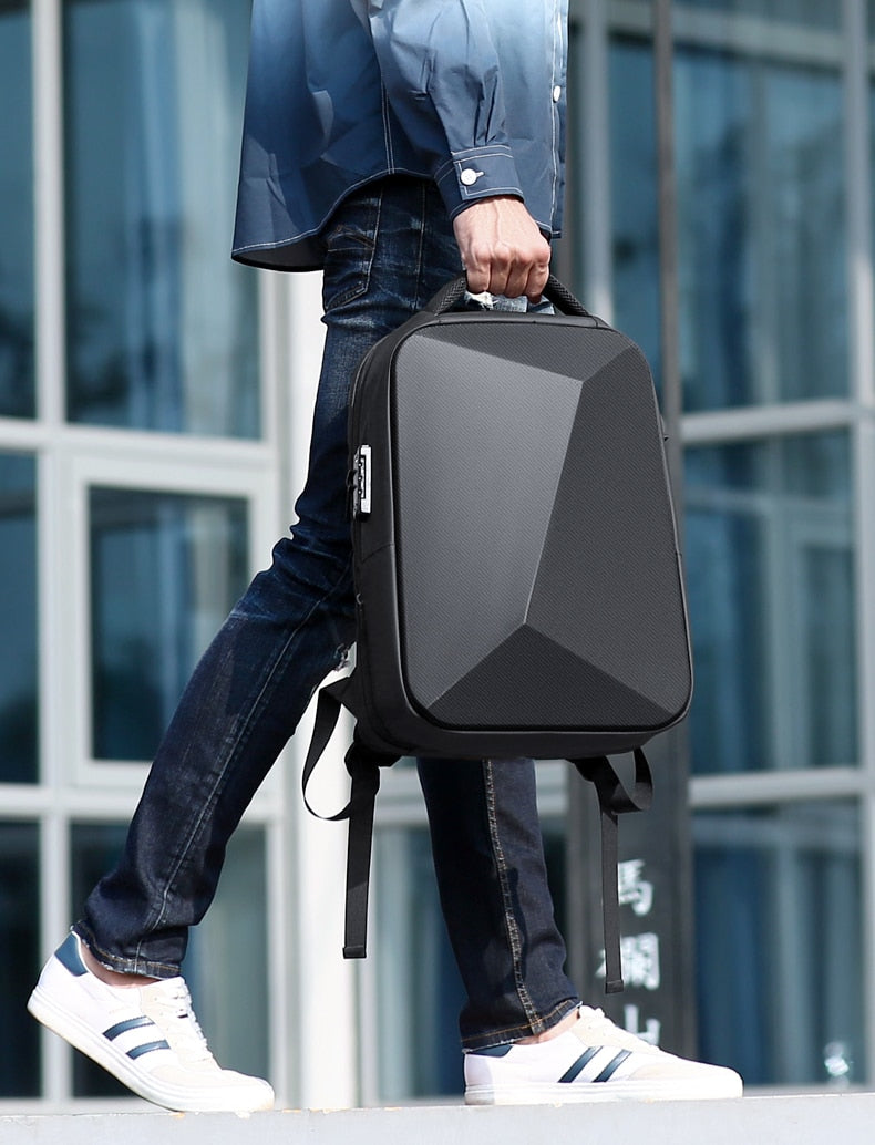 Elegant Anti-Theft USB Travel Backpack