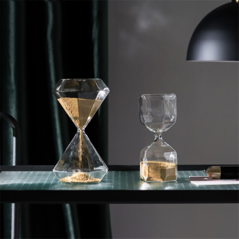 Nordic Art Creative Geometric Hourglass