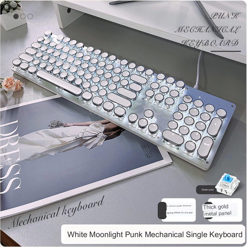 Type Mechanical Retro Press Keyboard