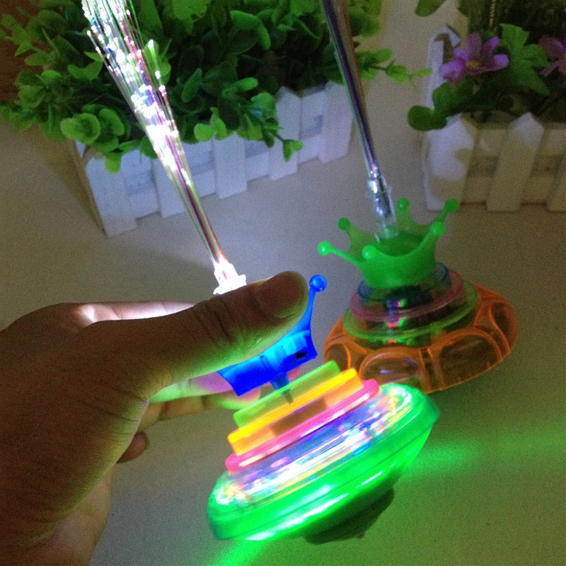 Colorful LED Fidget Spinner Toy