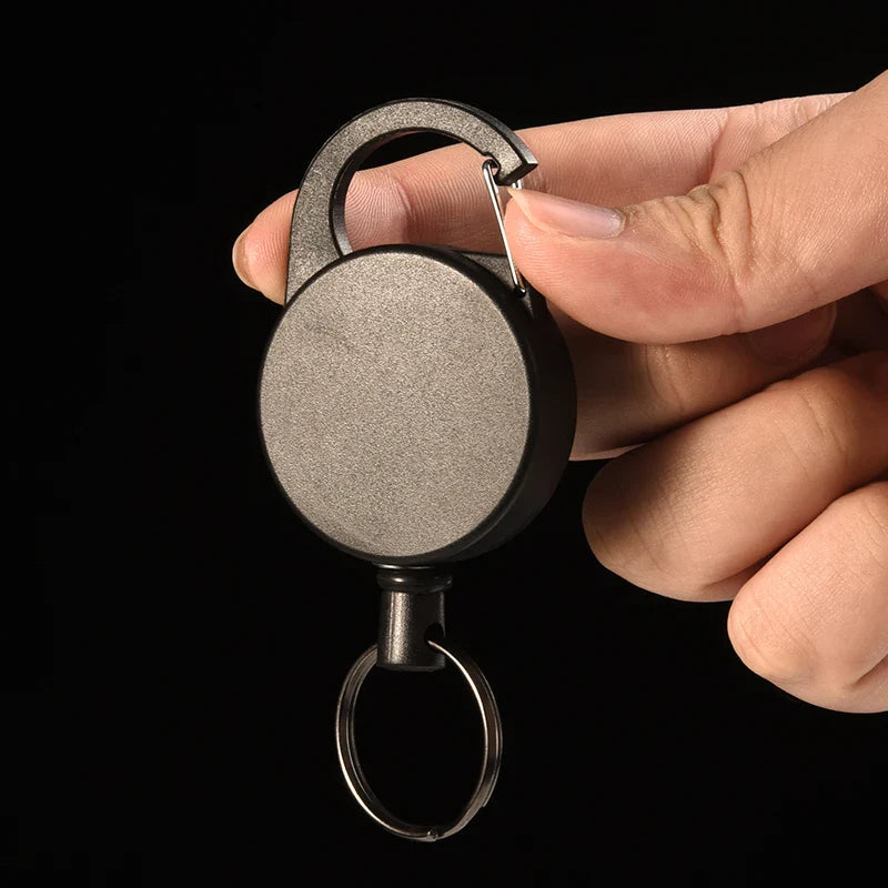 Multipurpose Retractable Keychain Holder