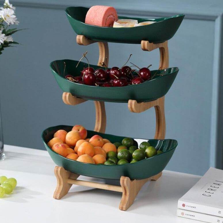 Multi-layer Modern Fruit Snack Plate Rack